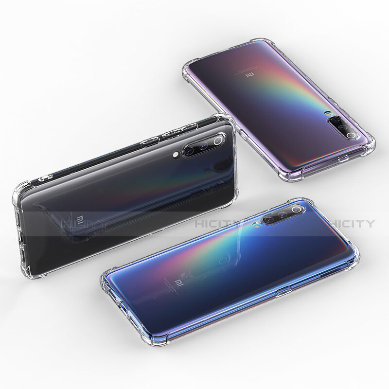 Silikon Schutzhülle Ultra Dünn Tasche Durchsichtig Transparent T11 für Xiaomi Mi 9 Lite Klar