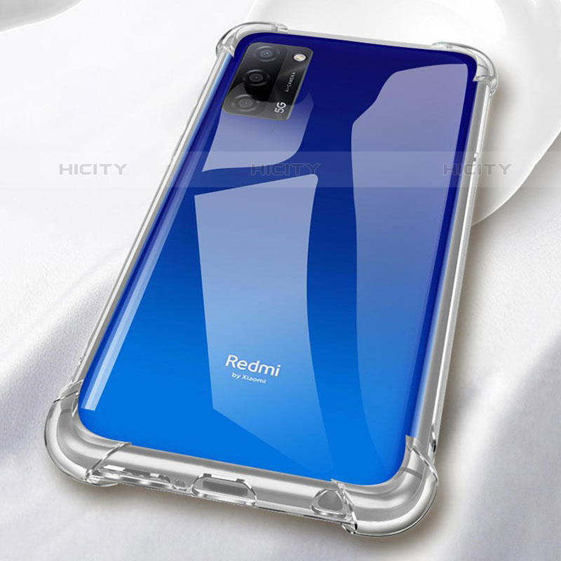 Silikon Schutzhülle Ultra Dünn Tasche Durchsichtig Transparent T12 für Oppo A53s 5G Klar groß