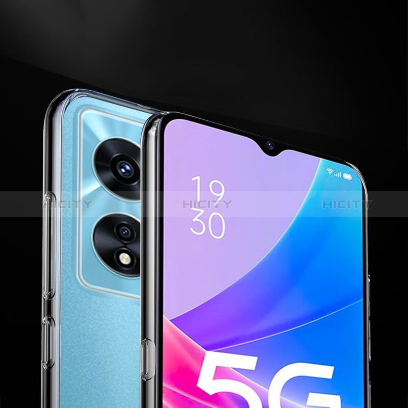 Silikon Schutzhülle Ultra Dünn Tasche Durchsichtig Transparent T14 für Oppo A1 Pro 5G Klar