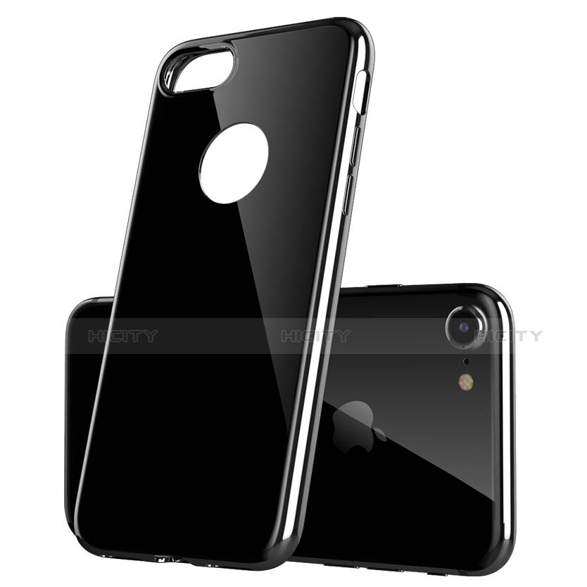 Silikon Schutzhülle Ultra Dünn Tasche Durchsichtig Transparent T15 für Apple iPhone SE (2020) Klar groß