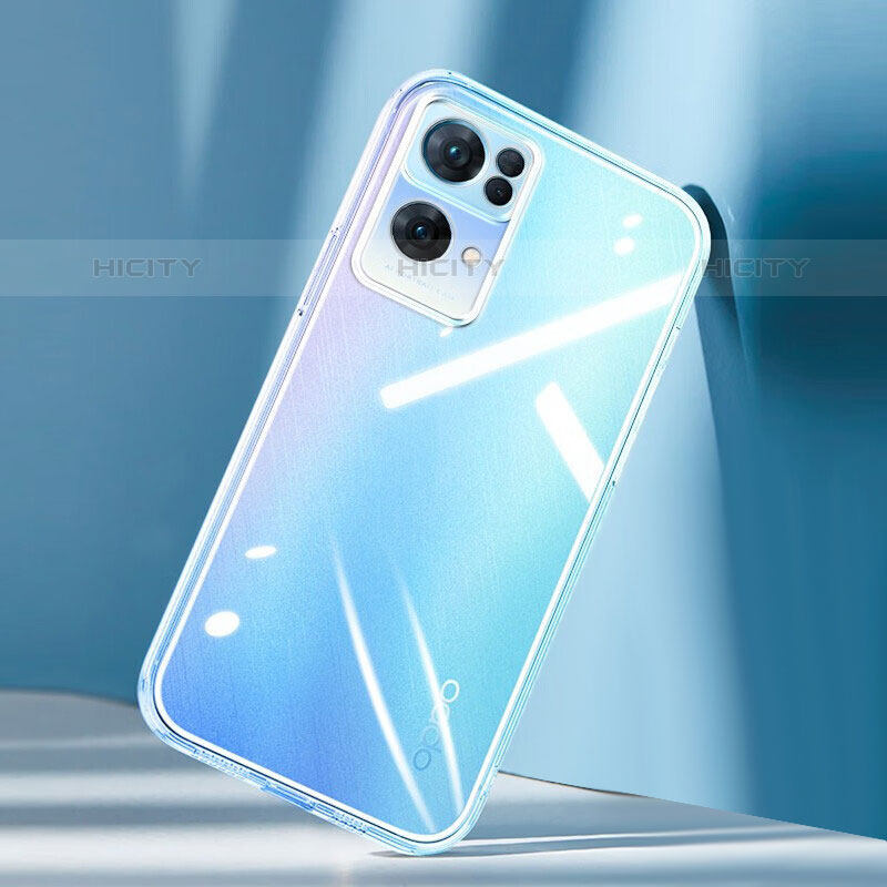 Silikon Schutzhülle Ultra Dünn Tasche Durchsichtig Transparent T15 für Oppo Reno7 Pro 5G Klar