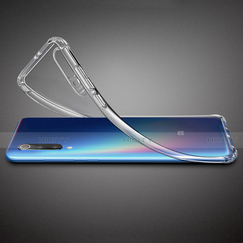 Silikon Schutzhülle Ultra Dünn Tasche Durchsichtig Transparent T15 für Xiaomi Mi 9 Lite Klar