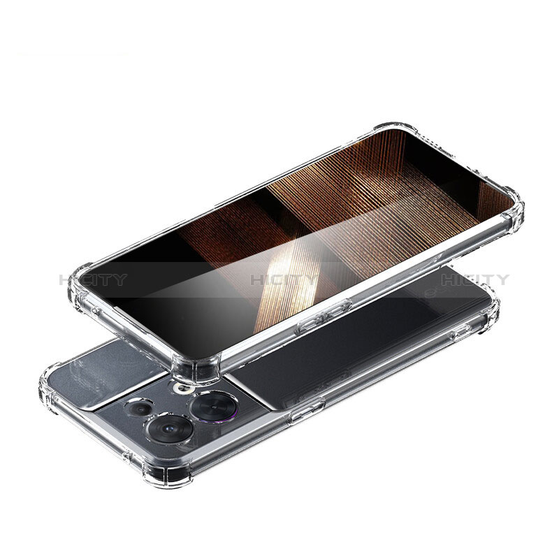 Silikon Schutzhülle Ultra Dünn Tasche Durchsichtig Transparent T16 für Xiaomi Redmi Note 13 Pro 5G Klar groß