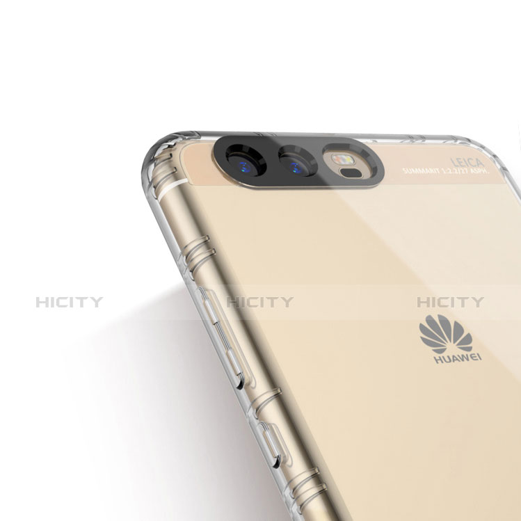 Silikon Schutzhülle Ultra Dünn Tasche Durchsichtig Transparent T19 für Huawei P10 Klar