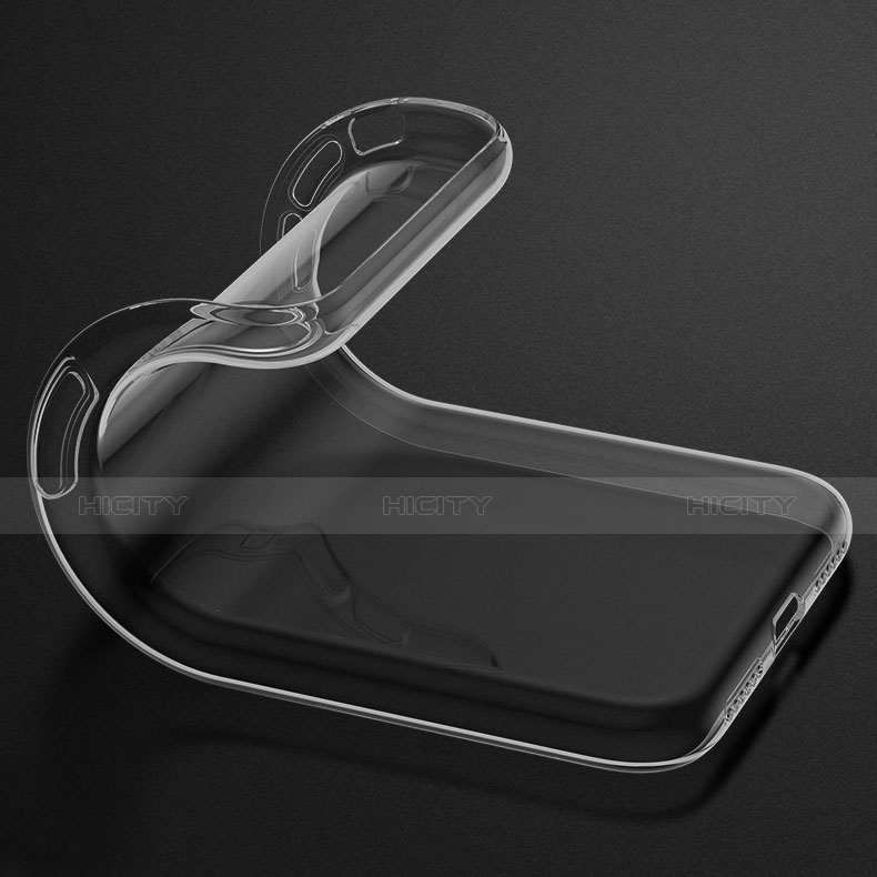 Silikon Schutzhülle Ultra Dünn Tasche Durchsichtig Transparent T20 für Apple iPhone Xs Klar groß