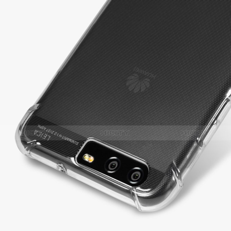 Silikon Schutzhülle Ultra Dünn Tasche Durchsichtig Transparent T20 für Huawei P10 Klar