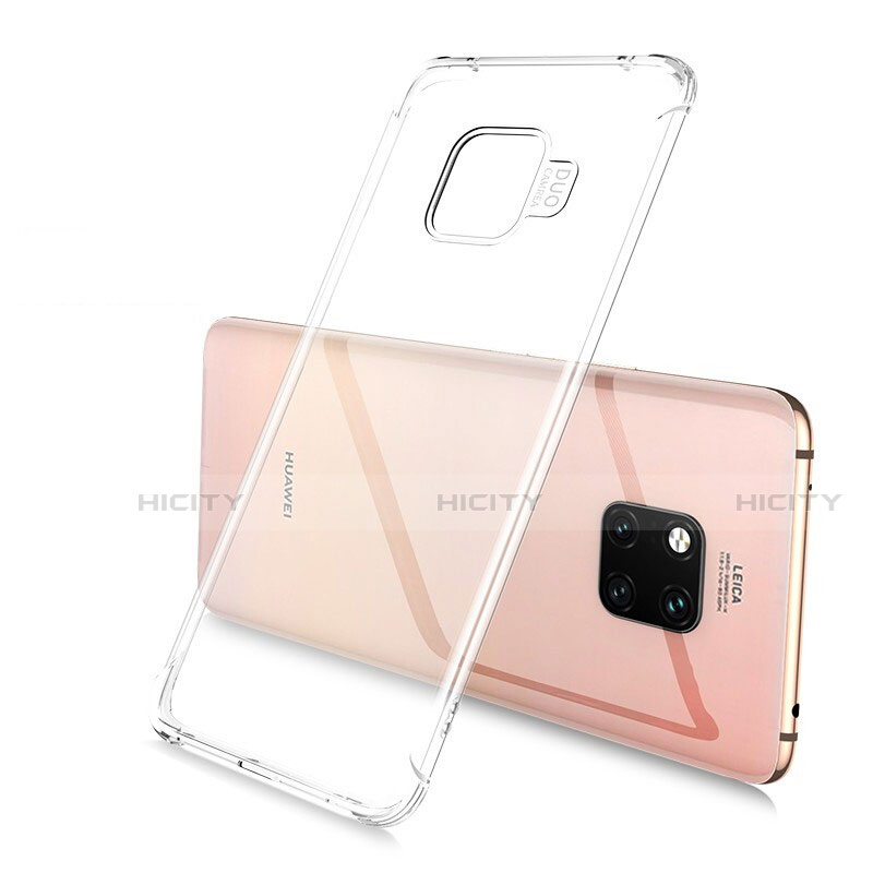 Silikon Schutzhülle Ultra Dünn Tasche Durchsichtig Transparent U02 für Huawei Mate 20 Pro Klar