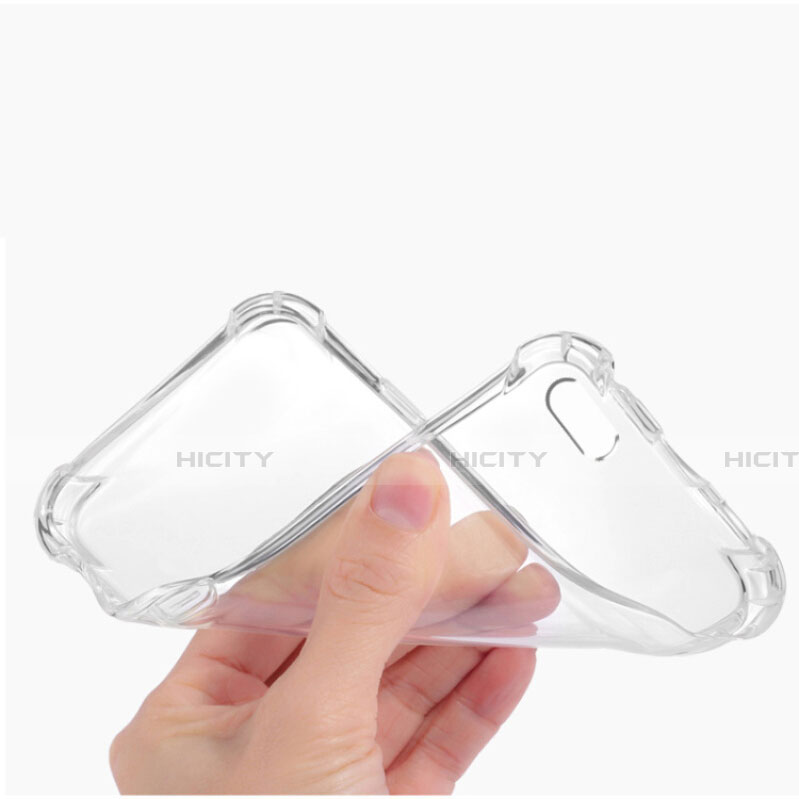 Silikon Schutzhülle Ultra Dünn Tasche Durchsichtig Transparent Z01 für Oppo K1 Klar