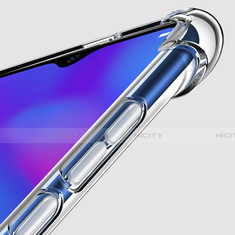 Silikon Schutzhülle Ultra Dünn Tasche Durchsichtig Transparent Z02 für Oppo K1 Klar groß