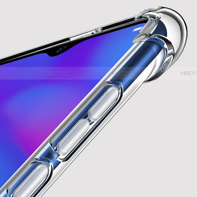 Silikon Schutzhülle Ultra Dünn Tasche Durchsichtig Transparent Z02 für Oppo RX17 Neo Klar