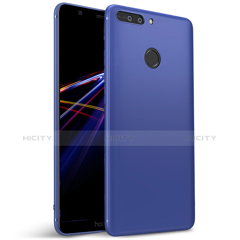 Silikon Schutzhülle Ultra Dünn Tasche für Huawei Honor V9 Blau