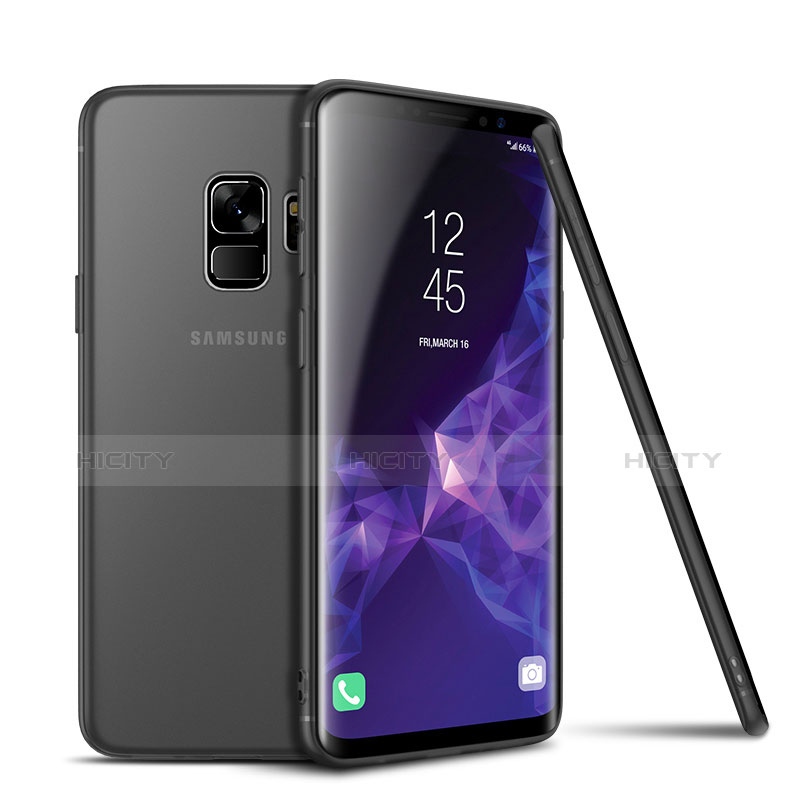 Silikon Schutzhülle Ultra Dünn Tasche für Samsung Galaxy S9 Grau