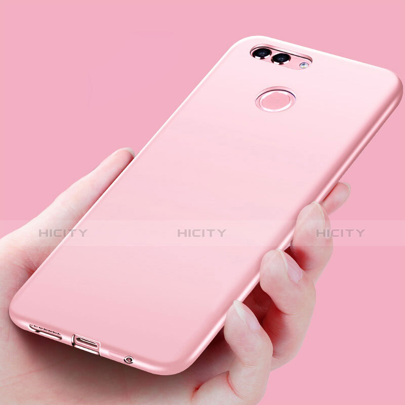 Silikon Schutzhülle Ultra Dünn Tasche S03 für Huawei Nova 2 Rosa