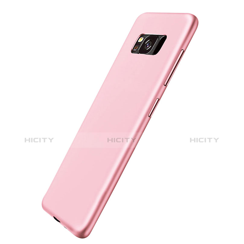 Silikon Schutzhülle Ultra Dünn Tasche S06 für Samsung Galaxy S8 Rosa