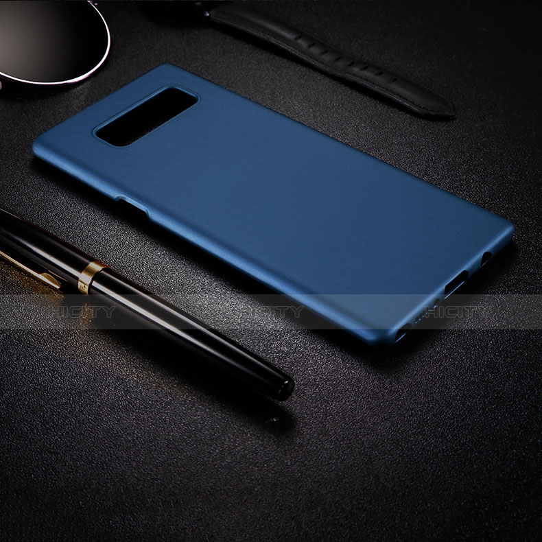 Silikon Schutzhülle Ultra Dünn Tasche Silikon für Samsung Galaxy Note 8 Duos N950F Blau