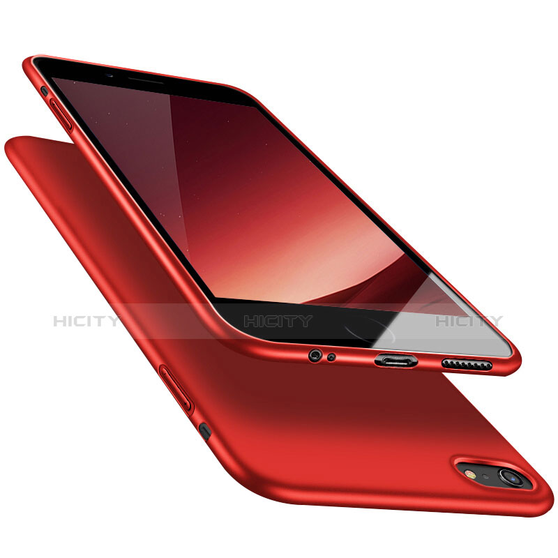 Silikon Schutzhülle Ultra Dünn Tasche U14 für Apple iPhone 6S Rot
