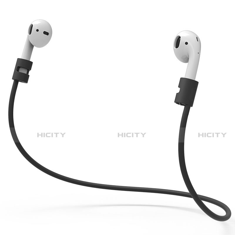 Silikon Sportgurt Anti-Lost Tether Gurt C02 für Apple AirPods Pro Schwarz