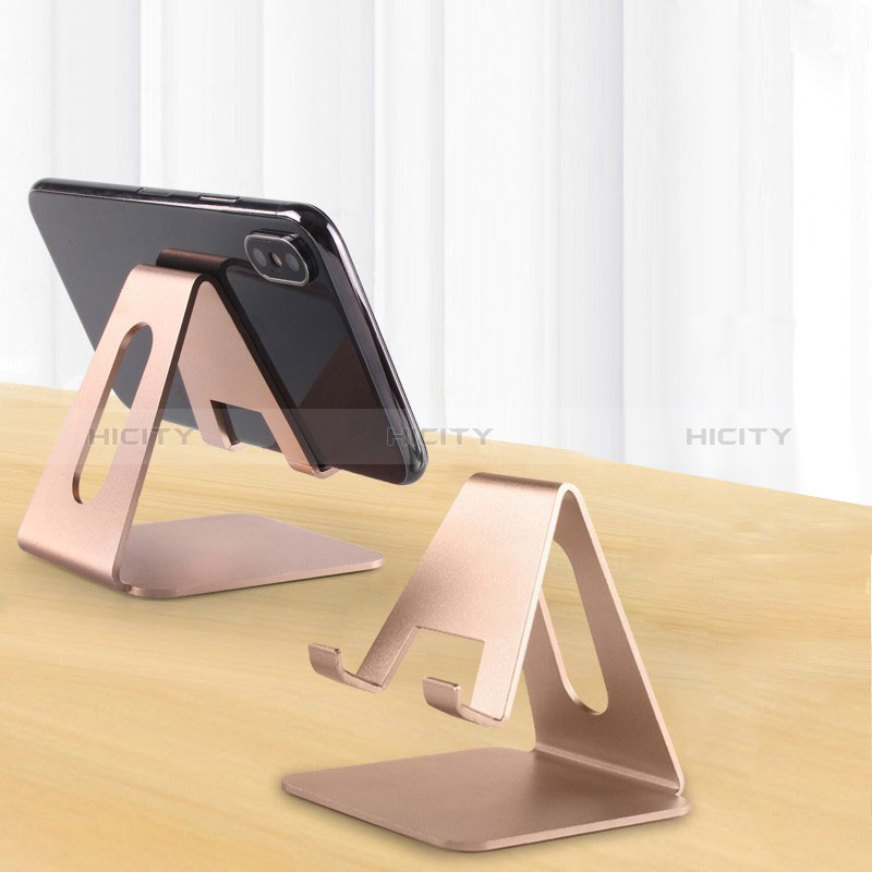 Smartphone Halter Halterung Handy Ständer Universal N02 Rosegold