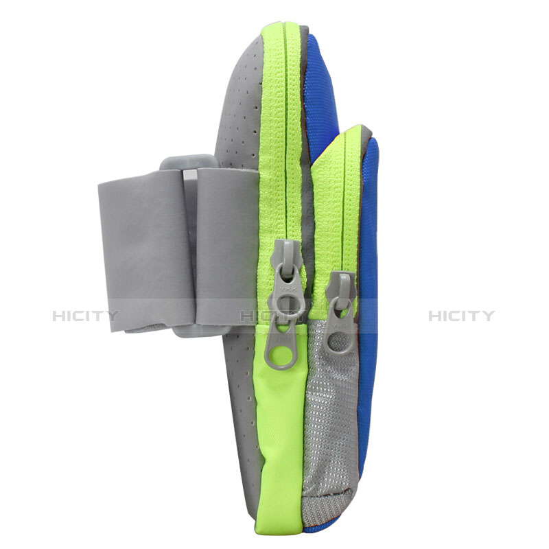 Sport Armband Handytasche Sportarmband Laufen Joggen Universal B22 Blau