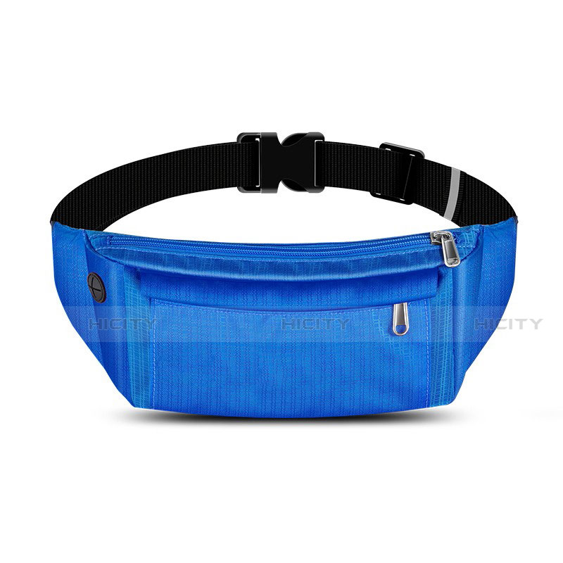 Sport Quertasche Schutz Hülle Laufen Joggen Universal S04 Hellblau