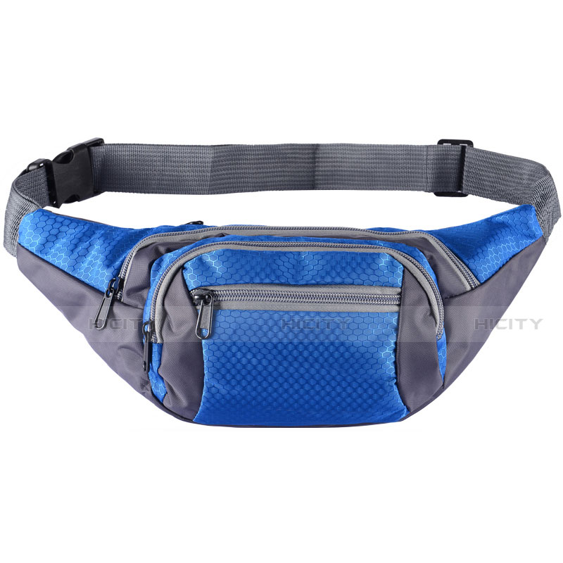 Sport Quertasche Schutz Hülle Laufen Joggen Universal S11 Blau