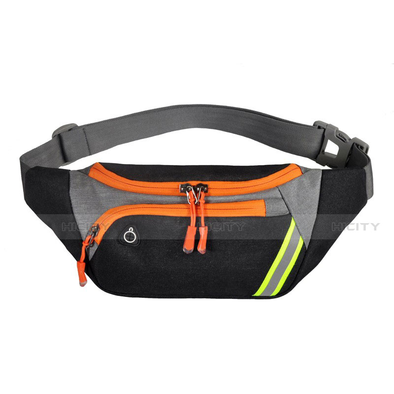 Sport Quertasche Schutz Hülle Laufen Joggen Universal S19 Schwarz