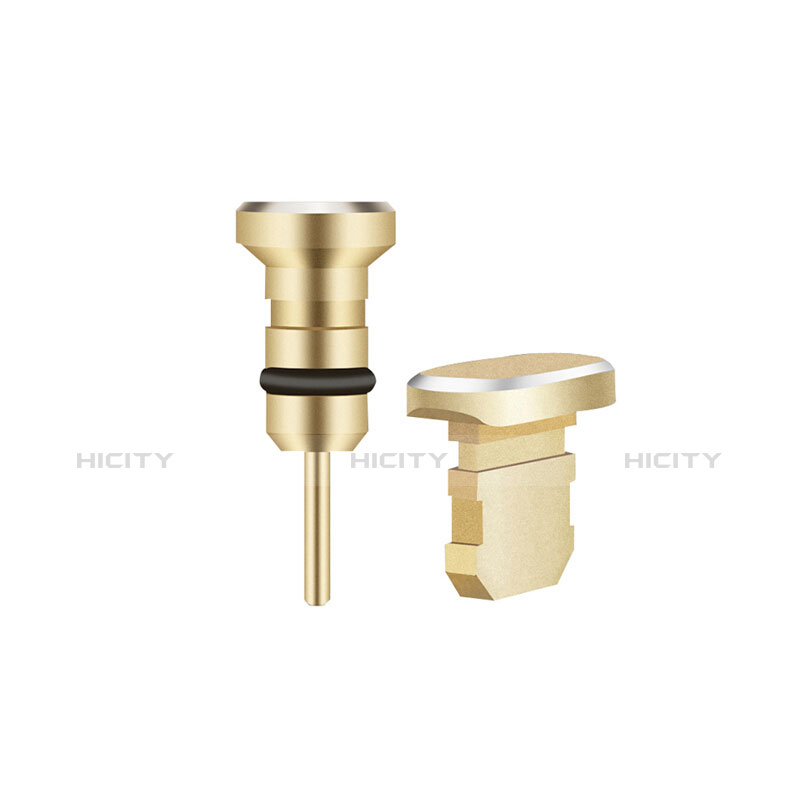 Staubschutz Stöpsel Passend Lightning USB Jack J01 für Apple iPad 10.2 (2020) Gold