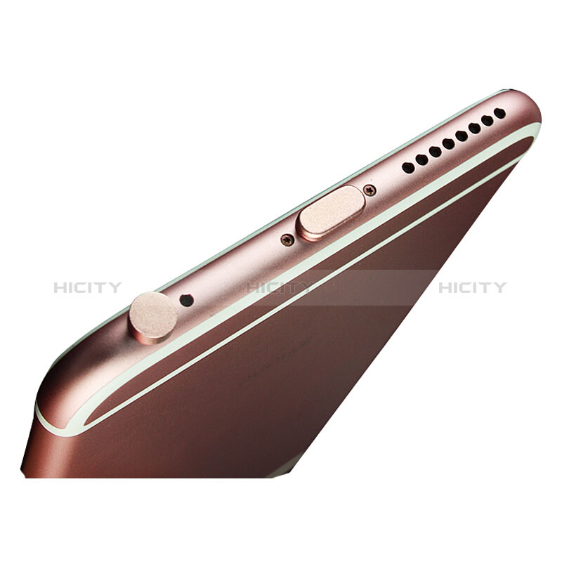 Staubschutz Stöpsel Passend Lightning USB Jack J02 für Apple New iPad 9.7 (2017) Rosegold