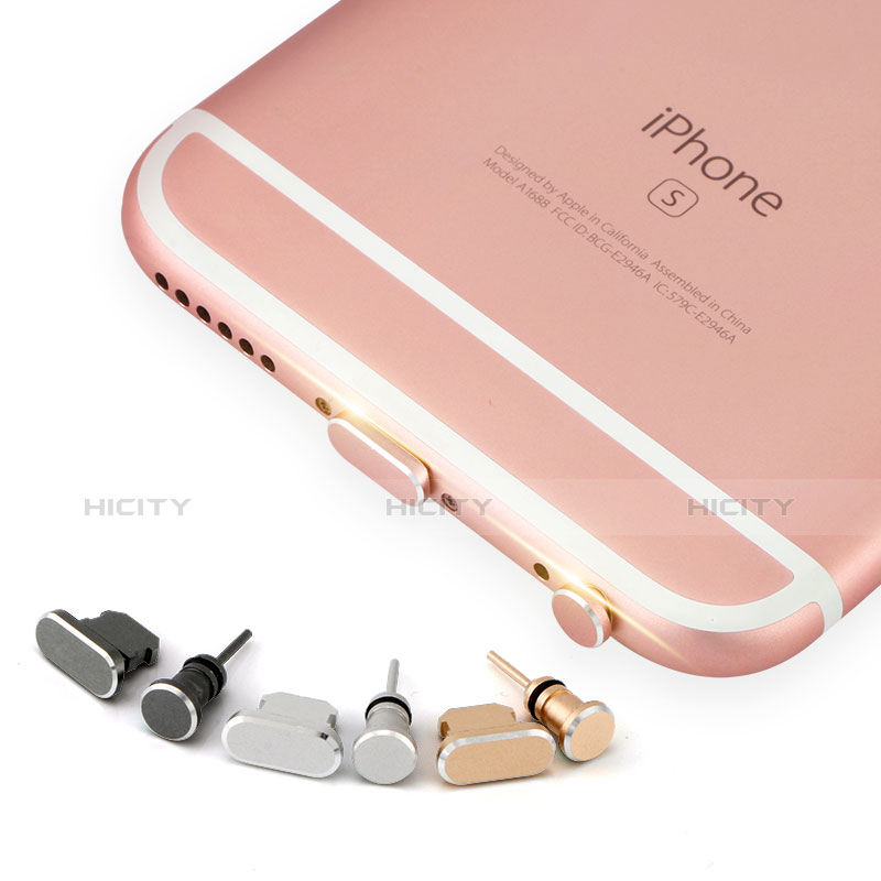 Staubschutz Stöpsel Passend Lightning USB Jack J04 für Apple iPad 4 Rosegold