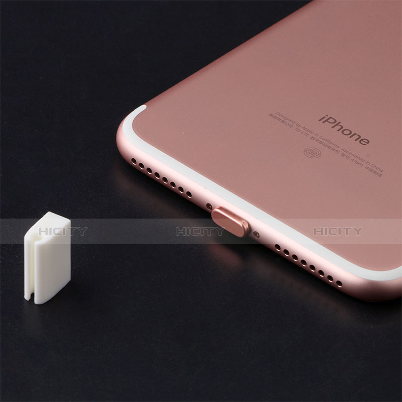 Staubschutz Stöpsel Passend Lightning USB Jack J07 für Apple iPad Pro 10.5 Rosegold