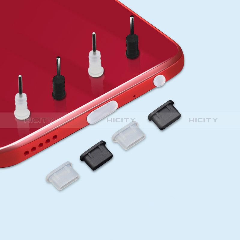 Staubschutz Stöpsel Passend USB-C Jack Type-C Universal H04 für Apple iPhone 15 groß