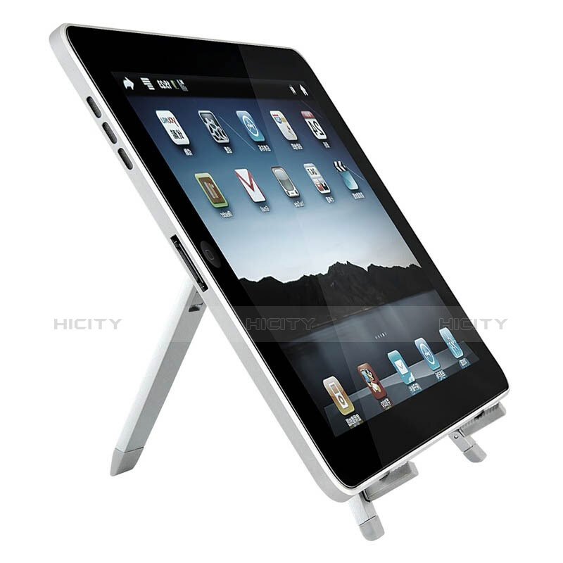 Tablet Halter Halterung Universal Tablet Ständer für Apple iPad Mini 2 Silber