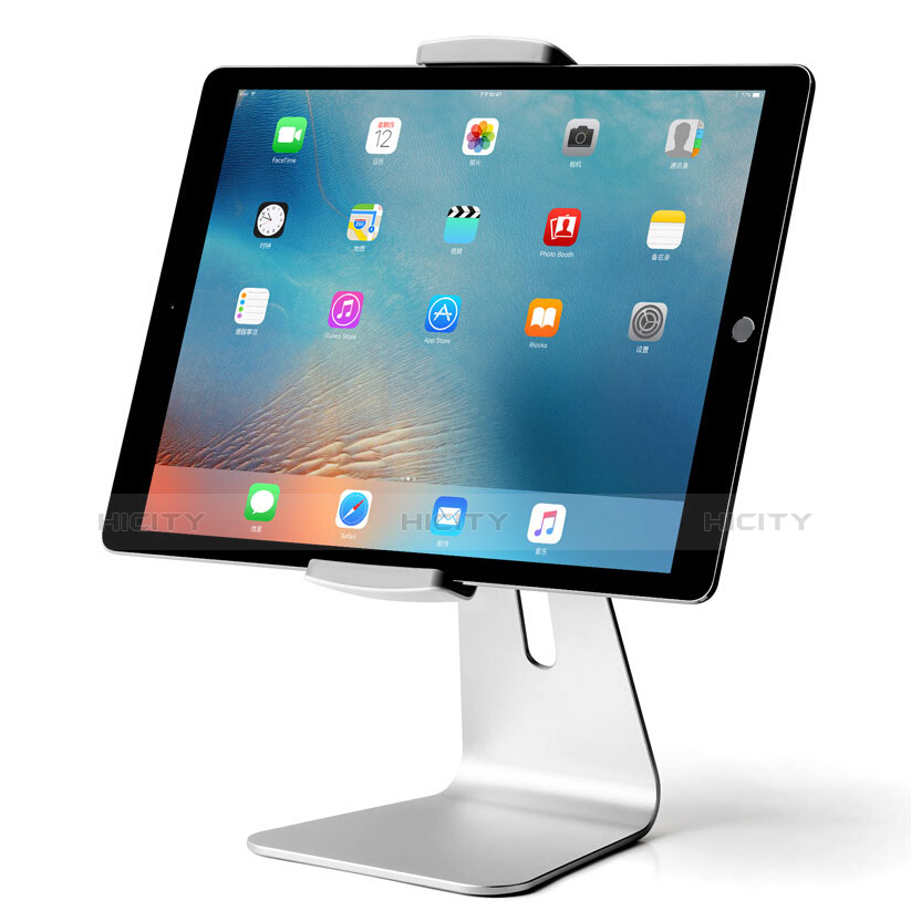 Tablet Halter Halterung Universal Tablet Ständer T24 für Apple iPad 4 Silber