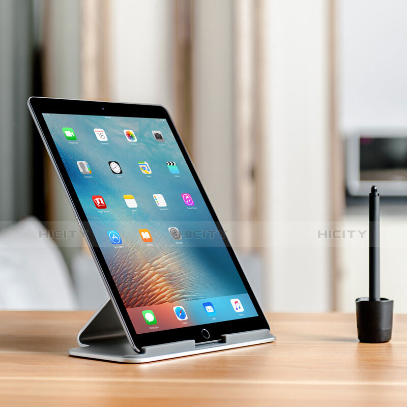 Tablet Halter Halterung Universal Tablet Ständer T25 für Apple iPad Mini 5 (2019) Silber