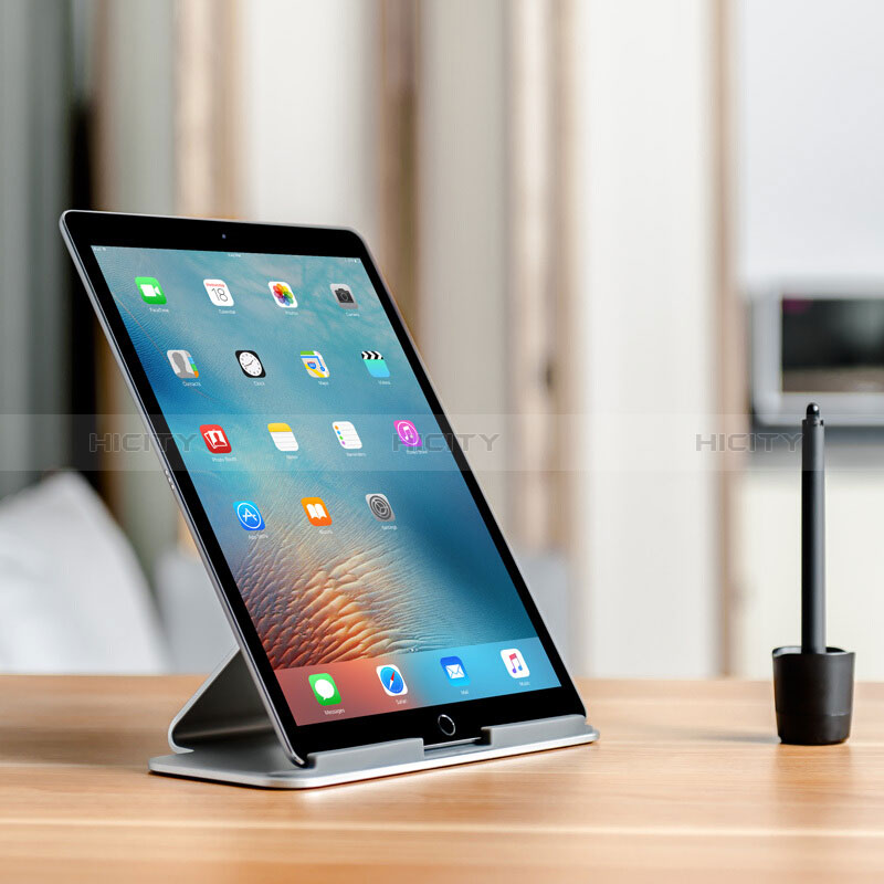 Tablet Halter Halterung Universal Tablet Ständer T25 für Apple iPad Pro 12.9 (2021) Silber