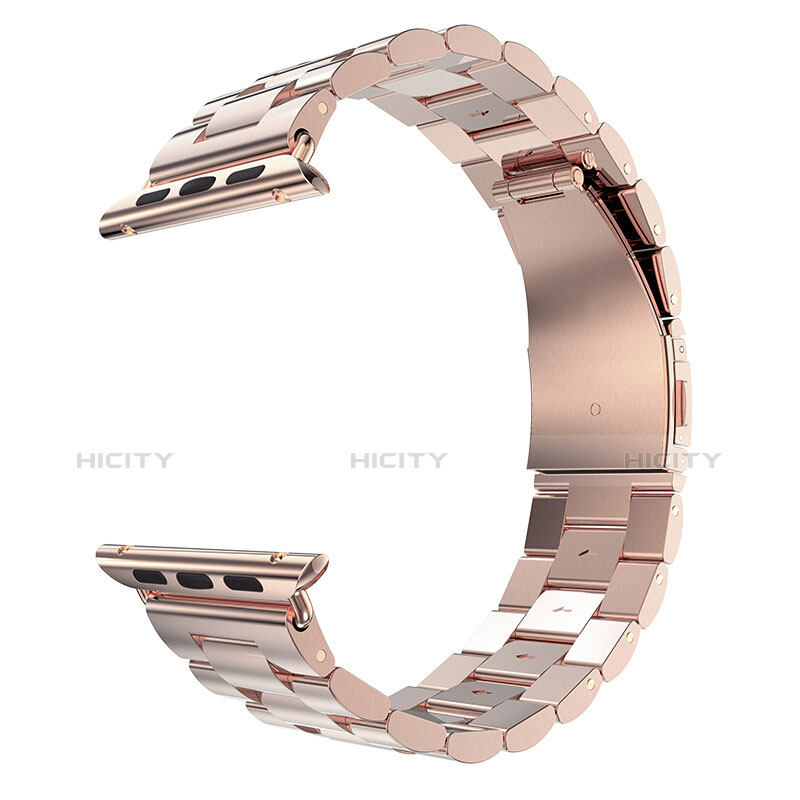 Uhrenarmband Edelstahl Band für Apple iWatch 2 42mm Rosegold groß