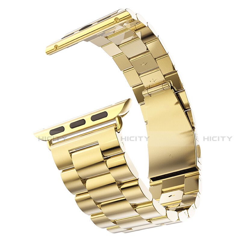 Uhrenarmband Edelstahl Band für Apple iWatch 5 40mm Gold