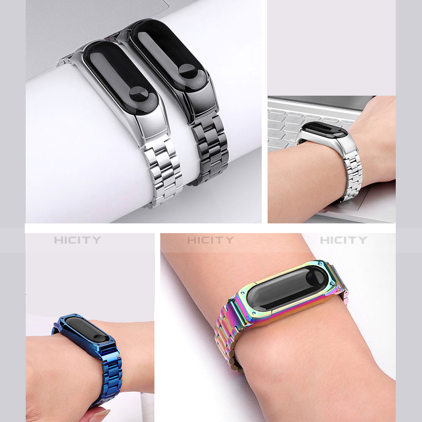 Uhrenarmband Edelstahl Band für Xiaomi Mi Band 3