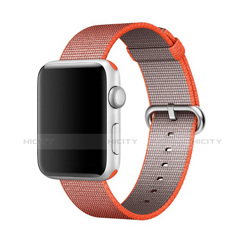 Uhrenarmband Milanaise Band Armbanduhren für Apple iWatch 2 38mm Orange