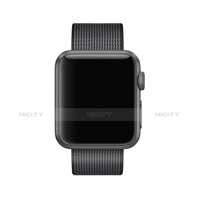 Uhrenarmband Milanaise Band für Apple iWatch 2 38mm Schwarz