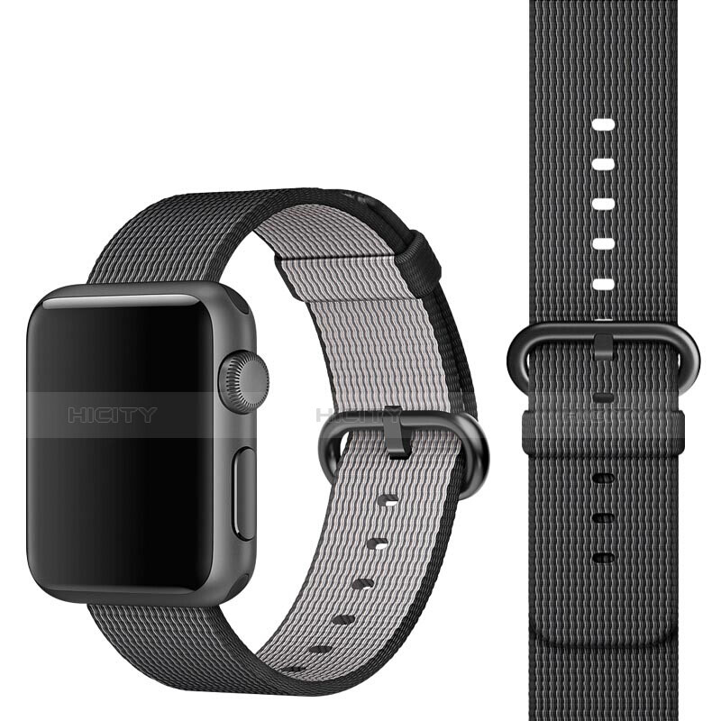 Uhrenarmband Milanaise Band für Apple iWatch 4 44mm Schwarz