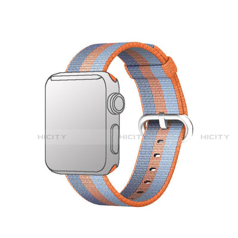 Uhrenarmband Milanaise Band für Apple iWatch 5 44mm Orange