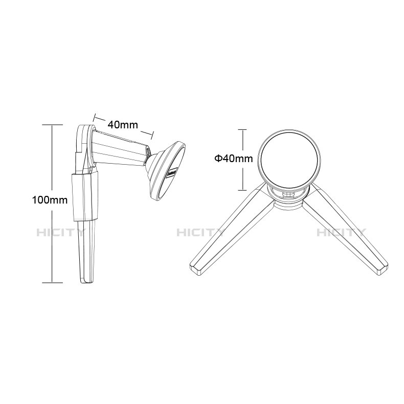 Universal Faltbare Ständer Handy Stand Flexibel Weiß