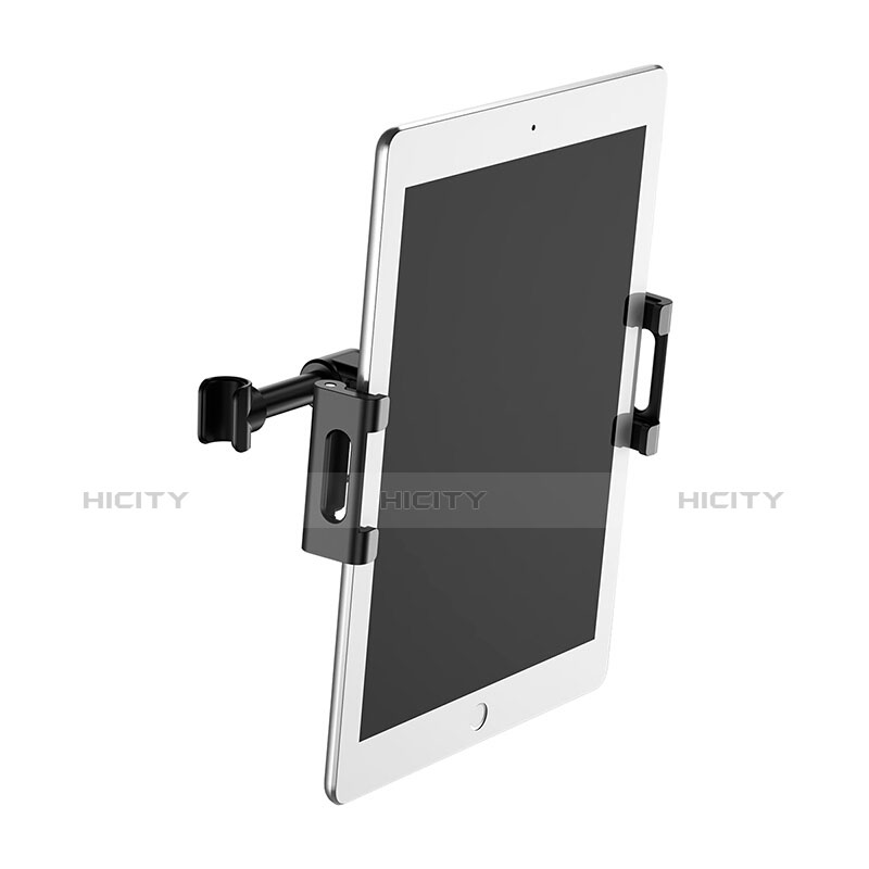 Universal Faltbare Ständer KFZ Halter Halterungung Rücksitz Tablet Halter Halterung B01 für Huawei MateBook HZ-W09 Schwarz groß