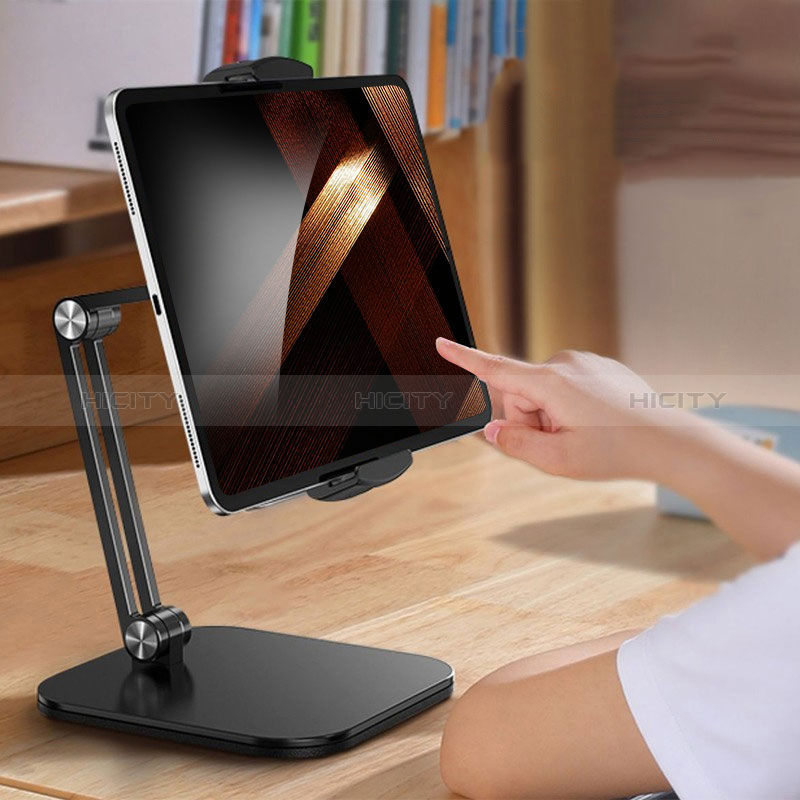 Universal Faltbare Ständer Tablet Halter Halterung Flexibel F03 für Apple iPad Pro 12.9 (2020)