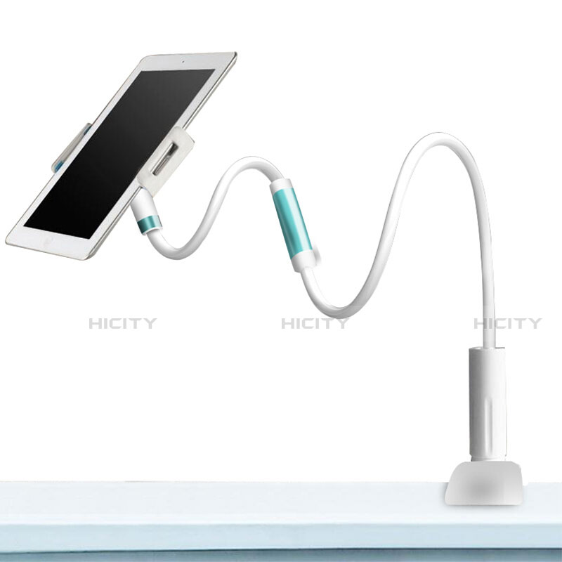 Universal Faltbare Ständer Tablet Halter Halterung Flexibel für Samsung Galaxy Tab E 9.6 T560 T561 Weiß Plus