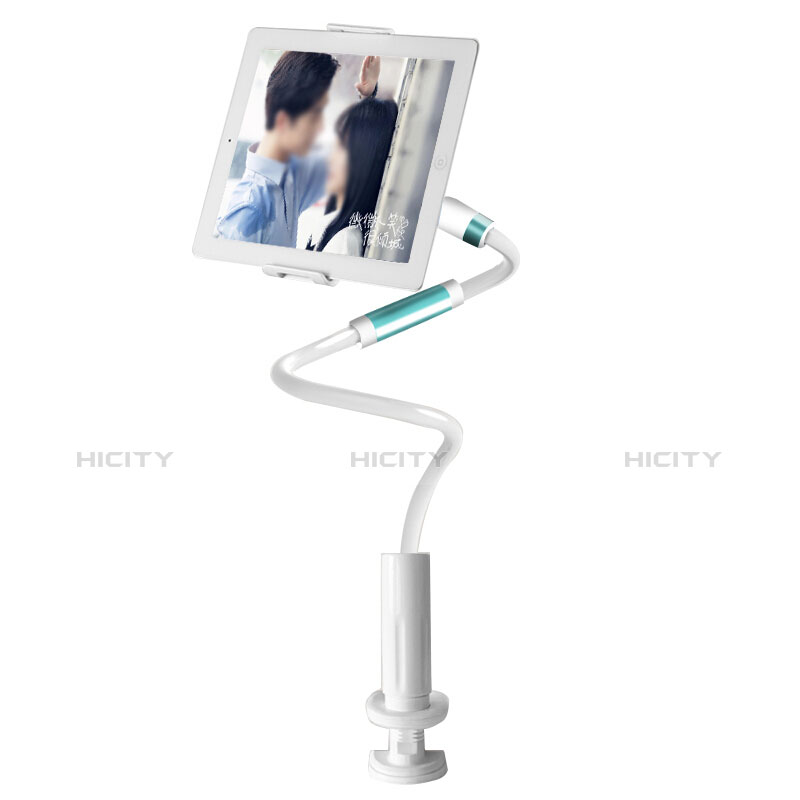 Universal Faltbare Ständer Tablet Halter Halterung Flexibel für Samsung Galaxy Tab E 9.6 T560 T561 Weiß groß