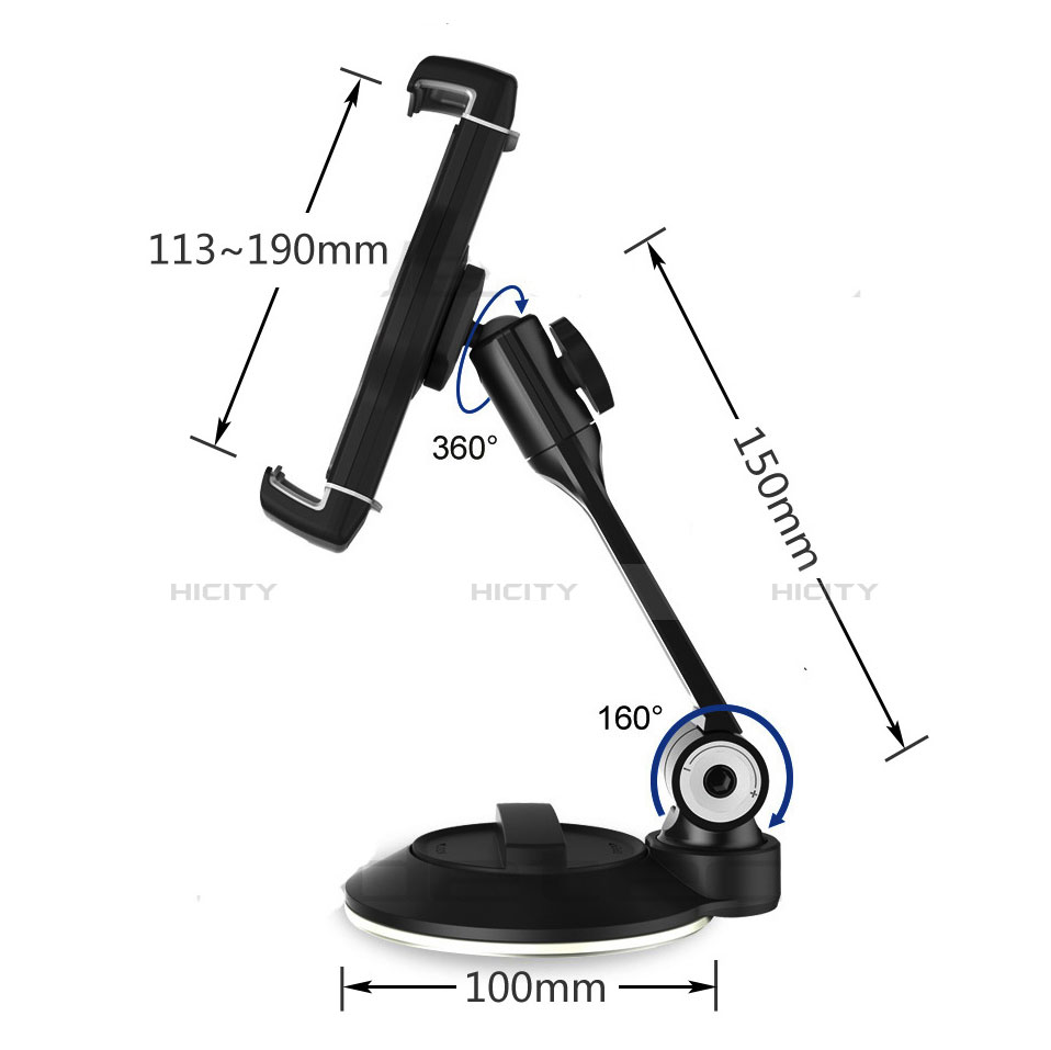 Universal Faltbare Ständer Tablet Halter Halterung Flexibel H05 für Apple iPad 4