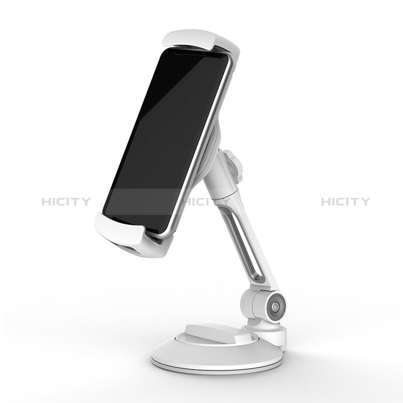 Universal Faltbare Ständer Tablet Halter Halterung Flexibel H05 für Apple iPad Air 5 10.9 (2022) Weiß
