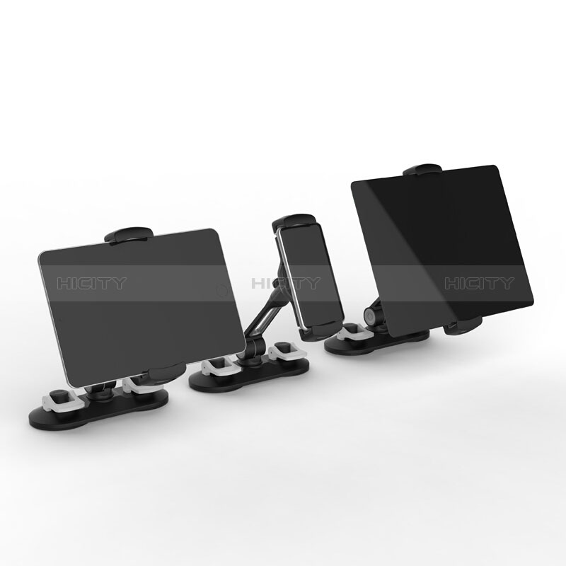 Universal Faltbare Ständer Tablet Halter Halterung Flexibel H11 für Apple iPad Air 5 10.9 (2022) Schwarz Plus